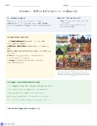 Harmoni Keberagaman - Bhineka Tunggal Ika