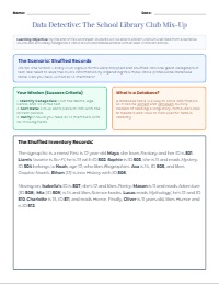 Organizing Data: Building Your School Database