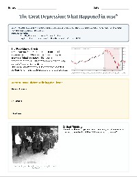 The Great Depression