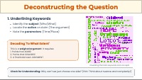 Mastering To What Extent Essay Questions