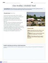 Analysis of Robert Frost's A Roadside Stand