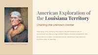 American Exploration of the Louisiana Territory