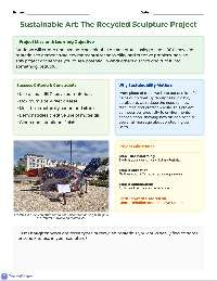 Recycled Art Project Guide