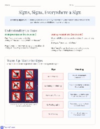 Understanding Modal Verbs in Signs