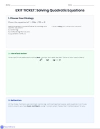 Mastering Quadratic Equations: A Guided Journey