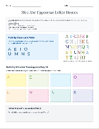 Mastering My Uppercase and Lowercase Letters
