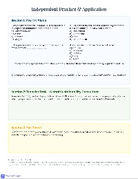 Mycoprotein Practice Worksheet