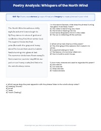 Virginia 3rd Grade Reading Mastery Packet