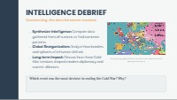 Cold War Escape Room Intelligence Mission