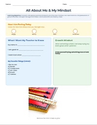 Thrive in Five: My Daily Literacy and Relationship Journal
