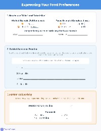 Identifying and Expressing Food Preferences
