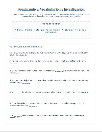 1 - SPANISH Endangered Species Research Project Selection
