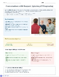Agreeing and Disagreeing Effectively — Communication | TeachShare