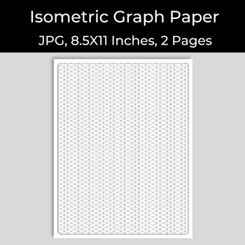 Isometric Graph Paper Printable, Triangle Grid Paper | TeachShare