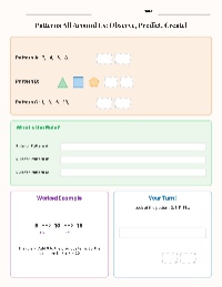 Understanding Patterns and Algebra — Mathematics — for 6th Grade ...