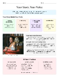 Crafting Personal Vignettes — Creative Writing | TeachShare