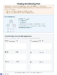 Understanding Missing Numbers in Math — Math | TeachShare