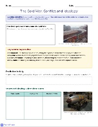 Cold War Analysis Packet — History | TeachShare