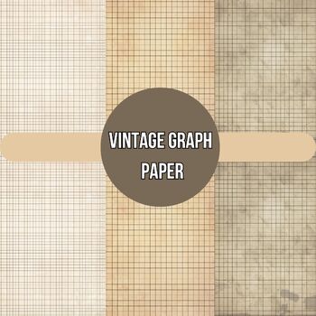 Vintage Graph Paper,Distressed vintage sheets large Print 8,5x11 in ...