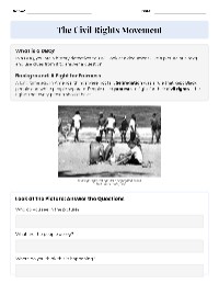 Understanding the Civil Rights Movement — Civil Rights | TeachShare