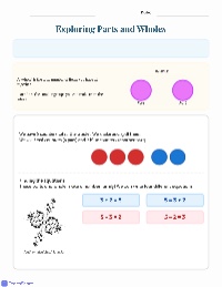 Understanding Parts and Wholes — Math — for 1st Grade | TeachShare