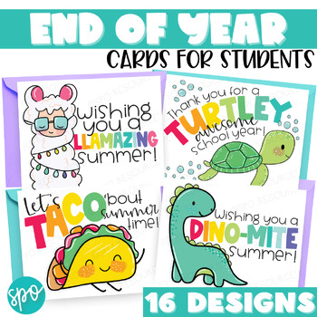 Editable End of Year Thank You Cards & Gift Tag Labels from Teachers to ...