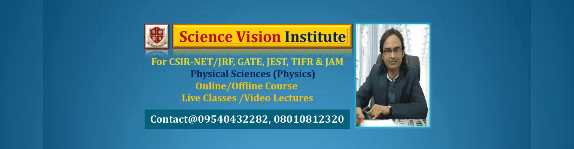 Science Vision Institute; Online Classes; Teach Online; Online Teaching; Virtual Classroom