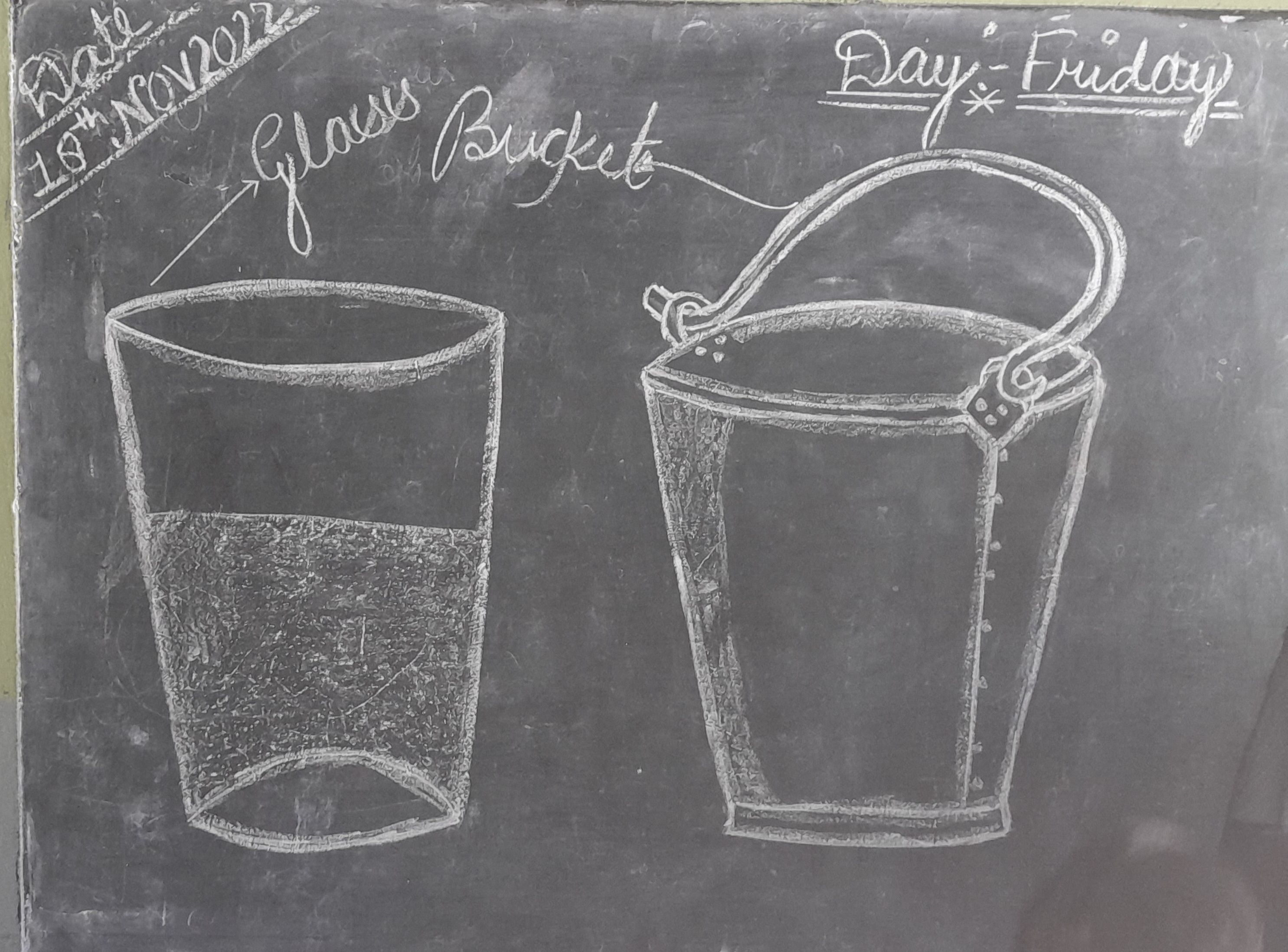 Details more than 82 bucket and mug sketch - in.eteachers