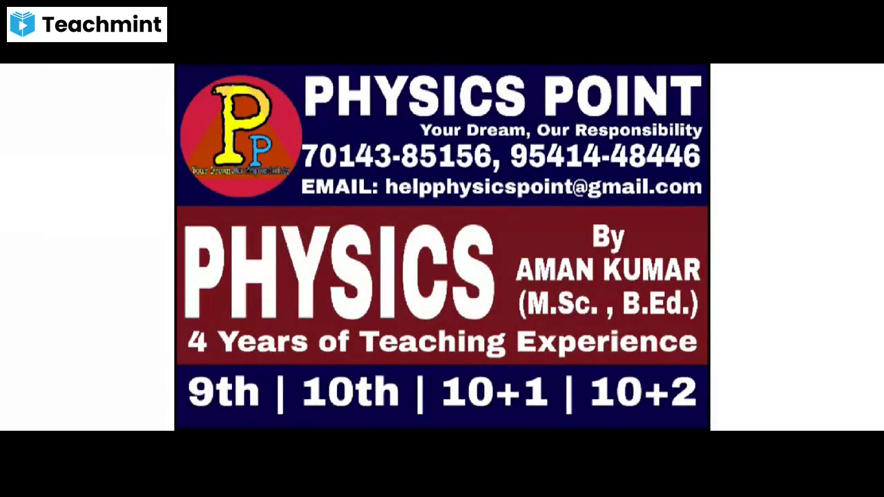 Physics Point; Online Classes; Teach Online; Online Teaching; Virtual Classroom