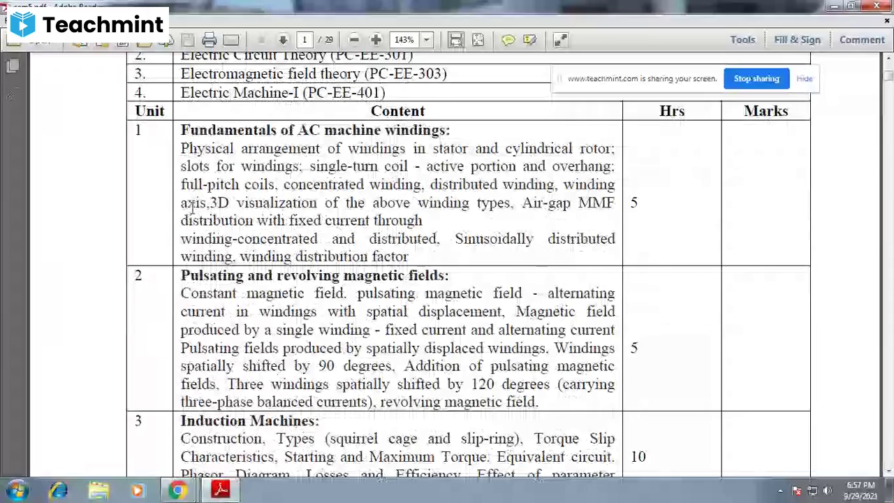 None - Electrical Engineering (EE) - Class Recording - Teachmint