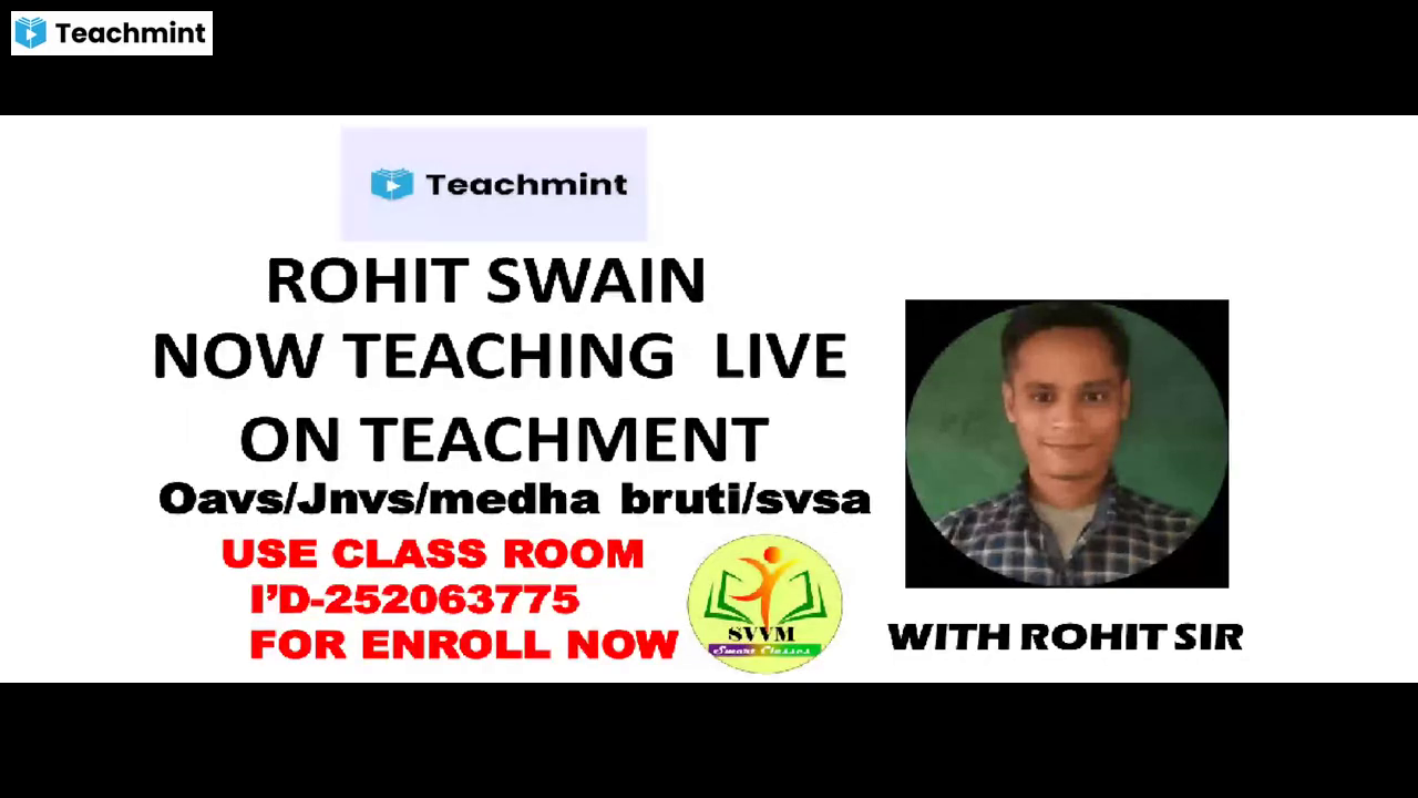 ROHITSIR; Online Classes; Teach Online; Online Teaching; Virtual Classroom