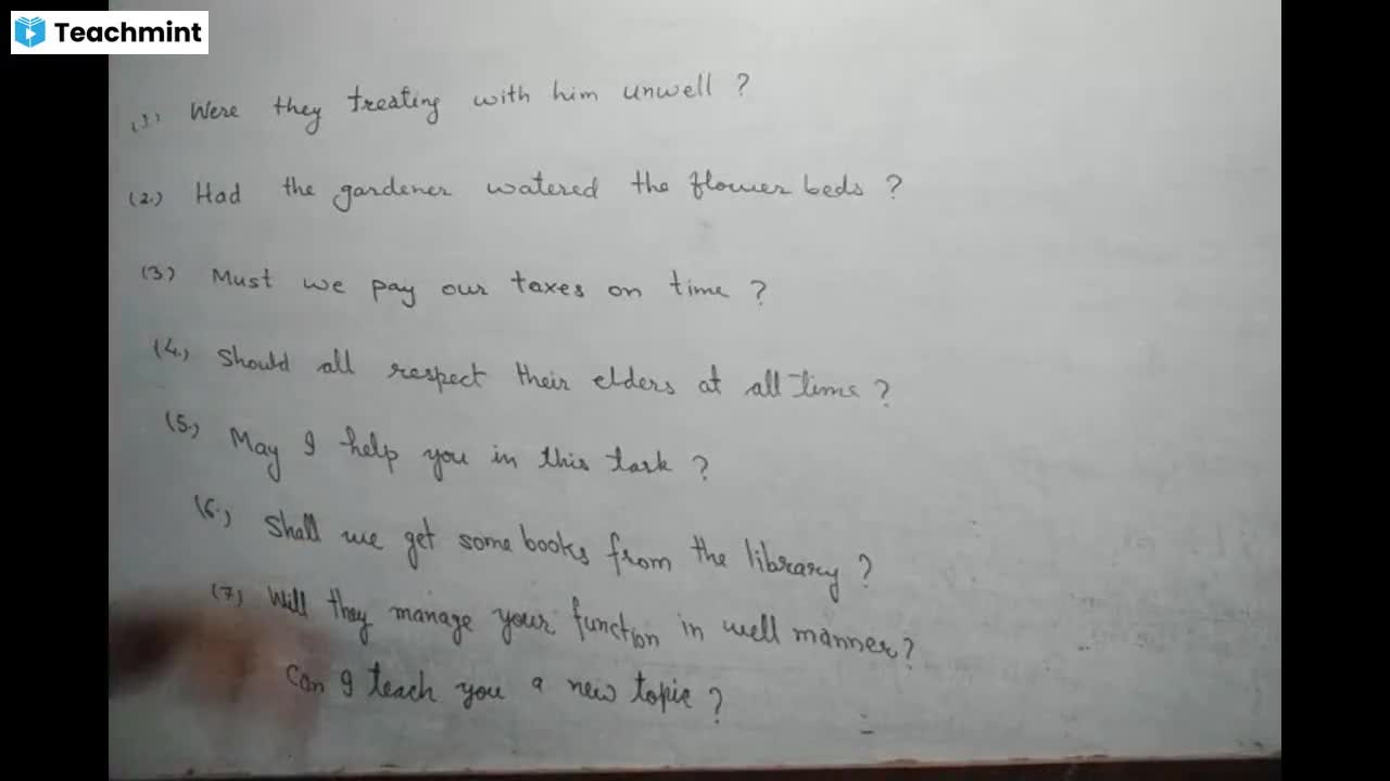 Lecture 20221031 English Grammar Class Recording Teachmint