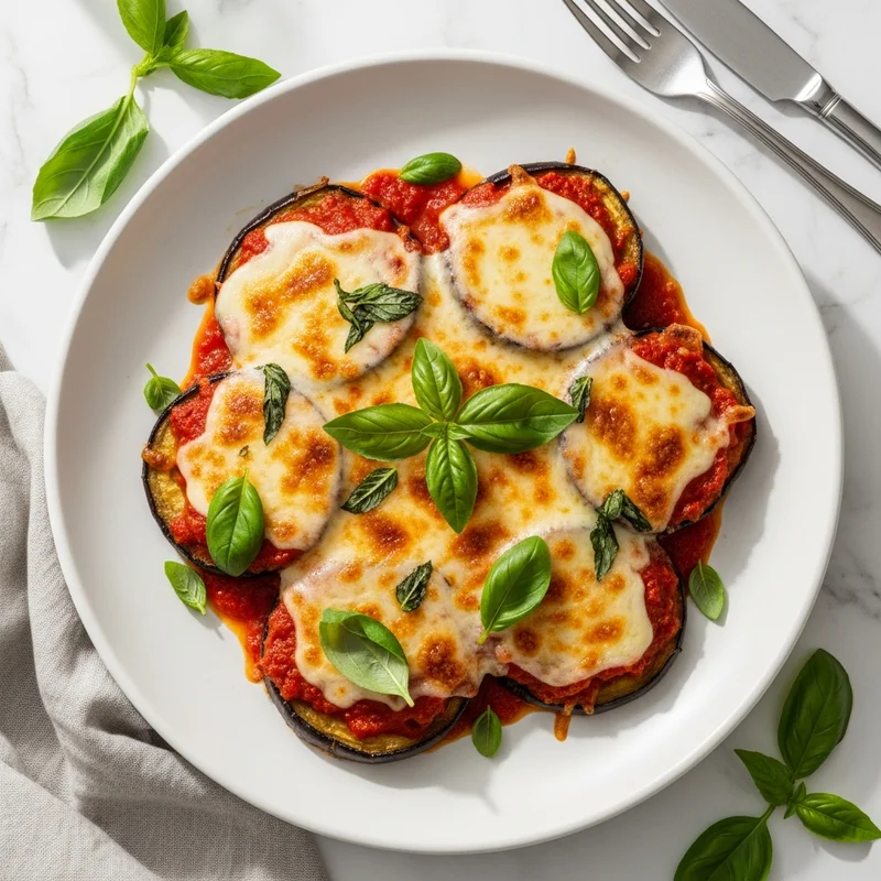 Aubergines parmigiana