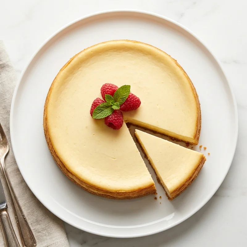 Cheesecake new-yorkais classique