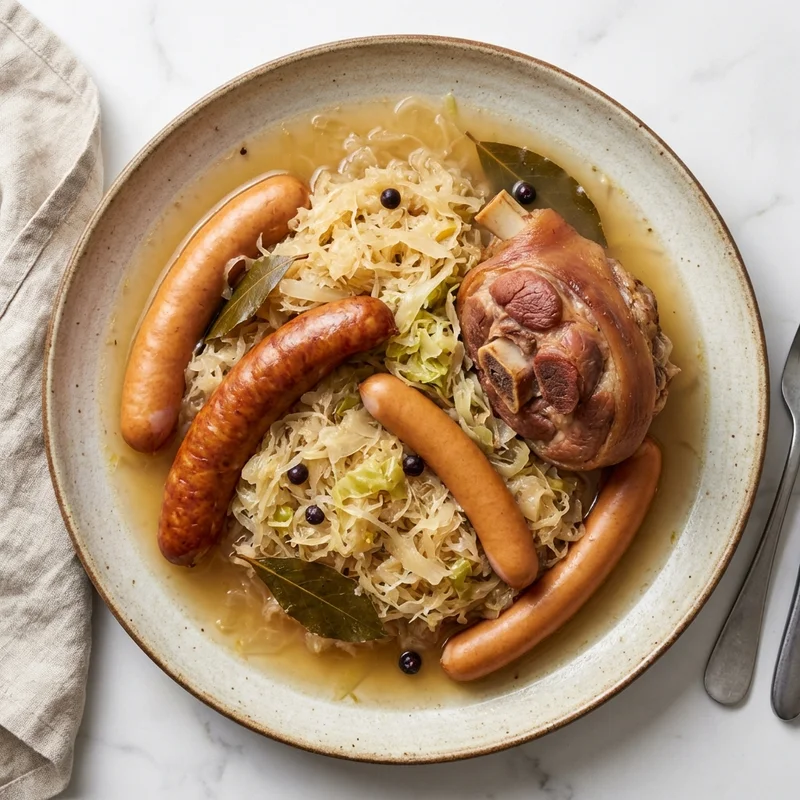 Choucroute garnie traditionnelle