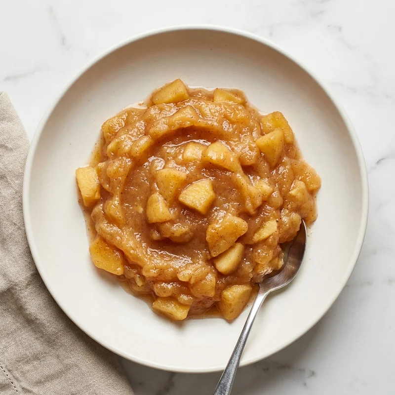 Compote de pommes maison
