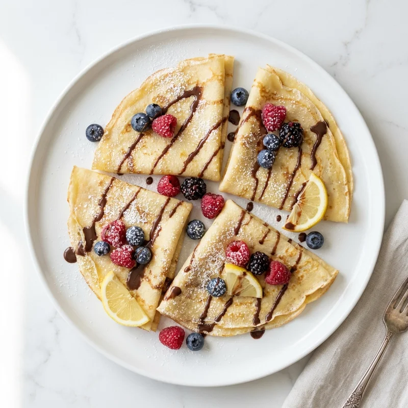 Crêpes sucrées