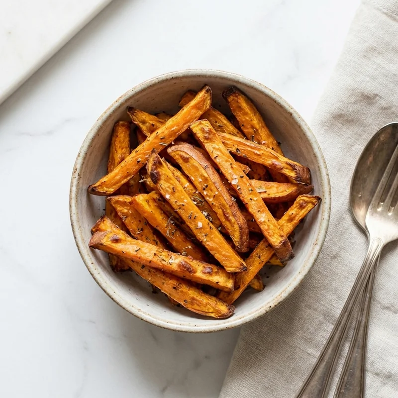 Frites de patates douces