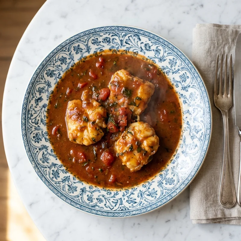 Lotte à l'armoricaine