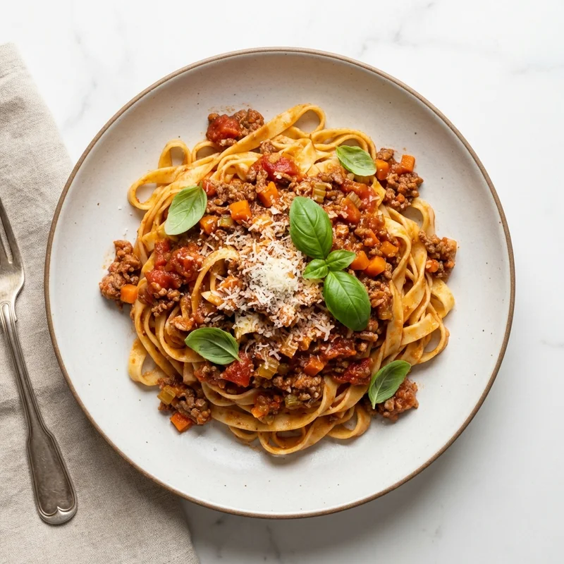 Pâtes à la bolognaise