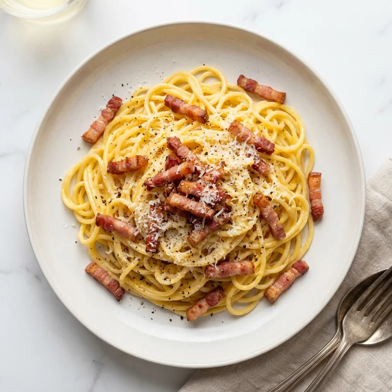 Pâtes à la carbonara