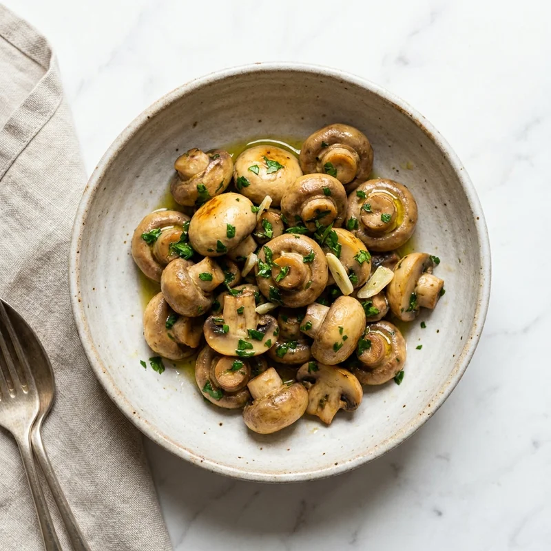 Poêlée de champignons de Paris