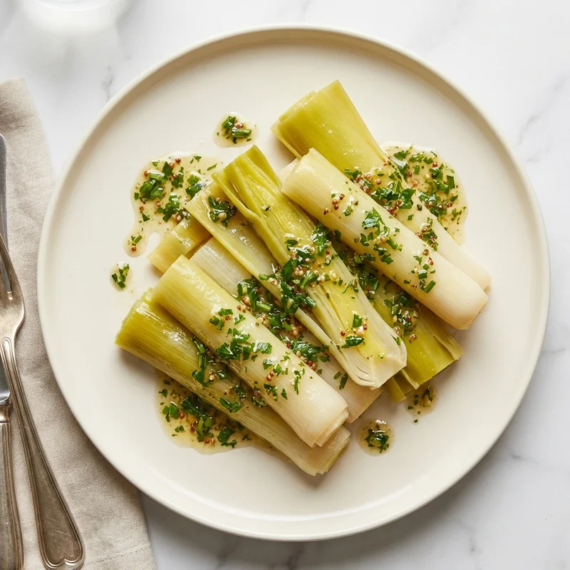 Poireaux vinaigrette