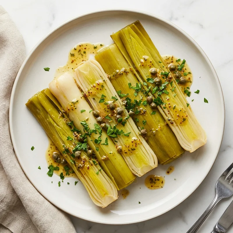 Poireaux vinaigrette