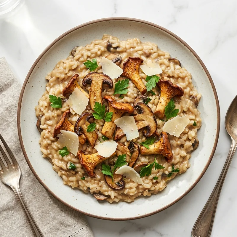 Risotto aux champignons