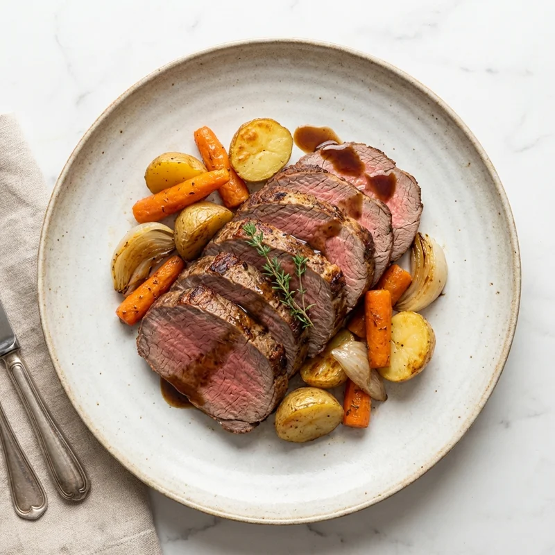 Rôti de bœuf au four