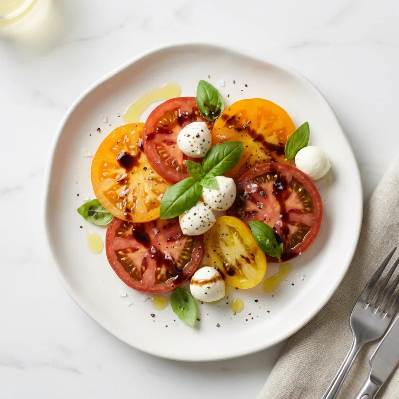 Salade tomate mozzarella
