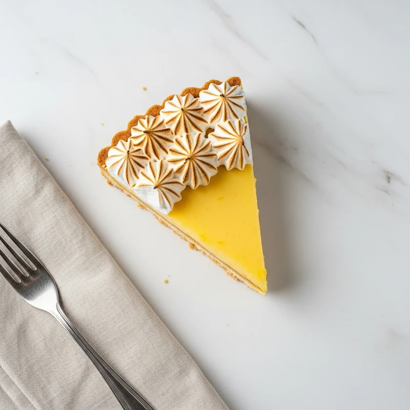 Tarte citron meringuée