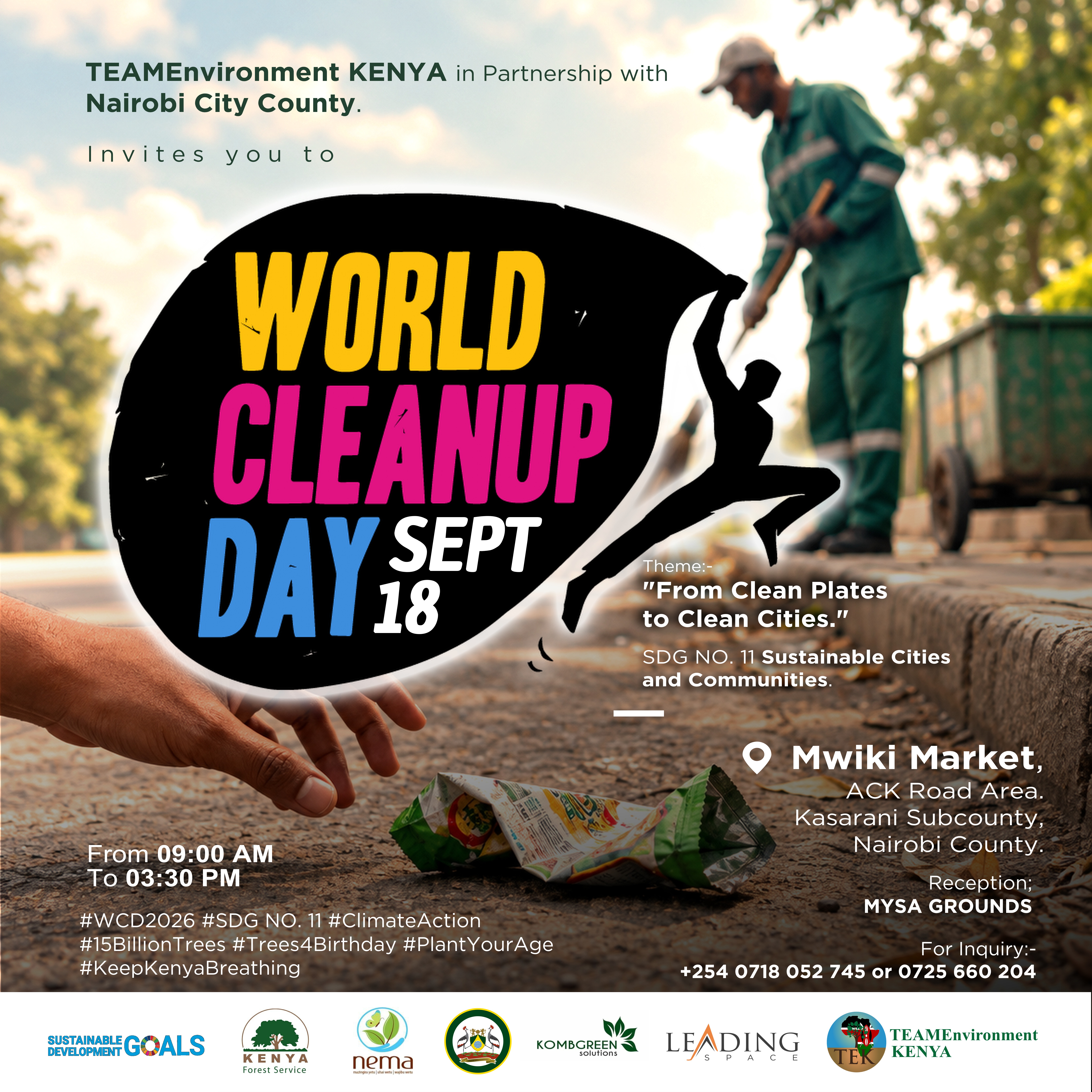 WORLD CLEANUP DAY