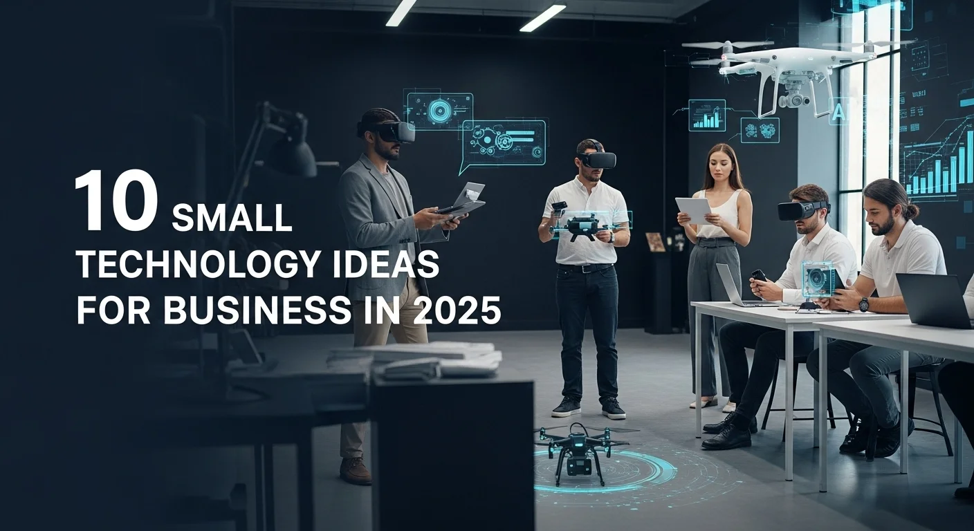 Tech solutions and digital innovations for 10 Small in modern business
